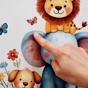 Good Morning Coffee Mug Wall Sticker - Cartoon-Style, Self-Adhesive, Glossy End, Ideal for Kitchen & Dining Room Decor, Coffee Bar Additions