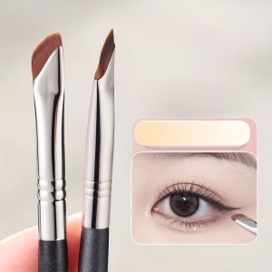 Sickle Eyeline Brush Set (1pc/3pcs) - Professional Makeup Brush Set, Eye Makeup Brush, Soft Hair, Handle Design, Perfectly Suitable for Professional Use