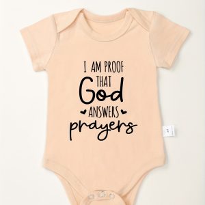 SHOWTLY Baby Bodysuit - 100% Knit Fabric, Casual Style with Alphabet Lettering, Regular Fit Crew Neck, Comfortable Soft Infant Outfit, for Outdoor