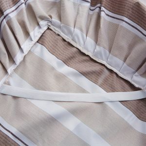 1pc Soft And Comfortable Ruffled Bed Skirt (1 Bed Skirt, Without Pillowcases), Macrame Bed Skirt, Flower Printed All Seasons Universal Nonslip Bedding Set, Bedroom Guest Room Bedding