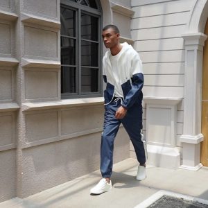 Men'S Casual Sports Suit for Spring And Autumn, Featuring a Stylish Jacket And Pants Set for Young Trendsetters