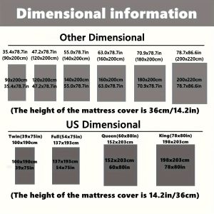 1pc Quilted Mattress Protector (Without Pillowcase And Core), Soft Comfortable Solid Color Bedding Mattress Cover, for Bedroom, Guest Room, with Deep Pocket, Fitted Bed Sheet Only