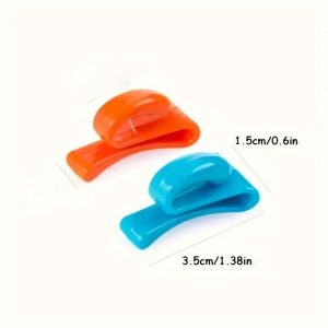 5pcs Creative Anti-Loss Bag Hooks, - Quickly Find Keys in Your Bag, Space-saving Plastic Design, Suitable for Home and Car, Time-saving Accessory | Modern Accessory | Durable Plastic Hooks, Colors Random, Utility Hooks