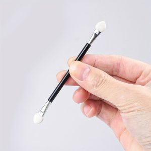 10pcs Multifunctional Double-Sided Sponge Eyeshadow Makeup Brushes, Suitable for Beginners And Can Also Be Used As Nail Art Brushes for Mirror Application.