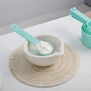 11pcs Plastic Measuring Spoon Set, Stackable Kitchen Cup & Scoop Tools, Portable Coffee & Sugar Scale for Cooking & Baking, Essential Apartment Gadgets, Kitchen Accessories