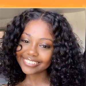 Wavy Bob Wig - No Glue Required, Natural Style for Women, Short Curly Hairstyle, Easy to Style and Maintain, Short Wig.