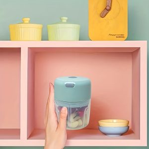 100/250ML USB Rechargeable Mini Electric Garlic Chopper, Portable Food Mill, for Mashing Garlic, Ginger, Chili, Onion And Meat, Etc