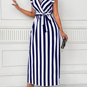 Elegant Printed Dress for Women'S Fashion