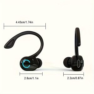 5.3 Wireless Glasses Headset - High-Fidelity Stereo Audio, Touch Interface, High-Definition Microphone, Suitable for Outdoor Activities, Driving, Phone Calls, Music, Dual Speaker Earbuds