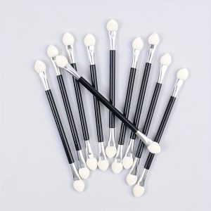 10pcs Multifunctional Double-Sided Sponge Eyeshadow Makeup Brushes, Suitable for Beginners And Can Also Be Used As Nail Art Brushes for Mirror Application.