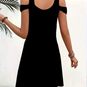 Elegant Women'S V-Neck Heart-Shaped Rhinestone Long Dress