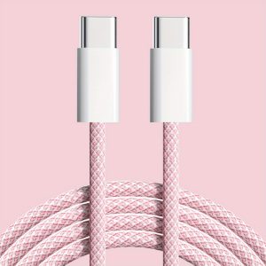 60W for iPhone 16/Samsung Cable, USB C to USB C Charging Cable, Type C to Type C Fast Charger Cord Compatible for iPhone 16/15/15 Pro/15 Pro Max/15 Plus/iPad Pro/ Air5/ MacBook/Samsung S25/S24/S23
