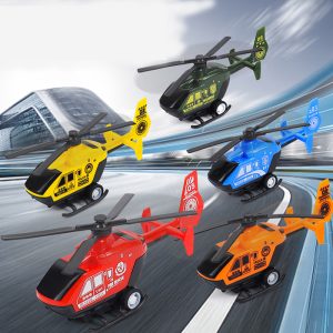 6pcs Pullback Helicopters, Outdoor Beach Toys, Novelty Toys, Desktop Decorations, Pretend Play Toys, Birthday And Holiday Gifts, Piñatas, Christmas And New Year'S Supplies, And Classroom Rewards (Random)