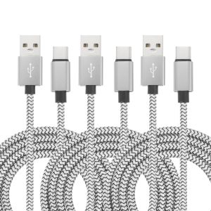 1/2/3pcs 25W Fast Charging USB Type-C Cable, USB-A to USB-C Charger Cord, Compatible with Samsung Galaxy S25/S24/S23/S22 And Other USB-C Devices