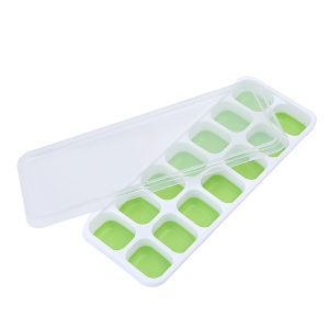1/4pcs Cube of Ice Tray, Ice Trays for Freezer, Easy-Release And Flexible, Silicone Cube of Ice Tray with Spill-Resistant Removable Lid, Durable And Stackable, Kitchen Additions, Kitchen Gadgets for Perfect Shaped Ice Cubes And Ice Balls