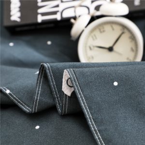 4pcs Set: Multi-Colored Planets + White Galaxy Stars Starry Sky Pattern, Modern Style Bedding (1 Duvet Cover + 1 Flat Sheet + 2 Pillowcases), Soft and Machine Washable Synthetic Fiber Fabric, Suitable for All Seasons, Does Not Include Comforter