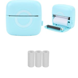 Mini Printer Thermal Paper Label Sticker Colorful Self-Adhesive Thermal Printing Paper Inkless Printing for Photo Picture